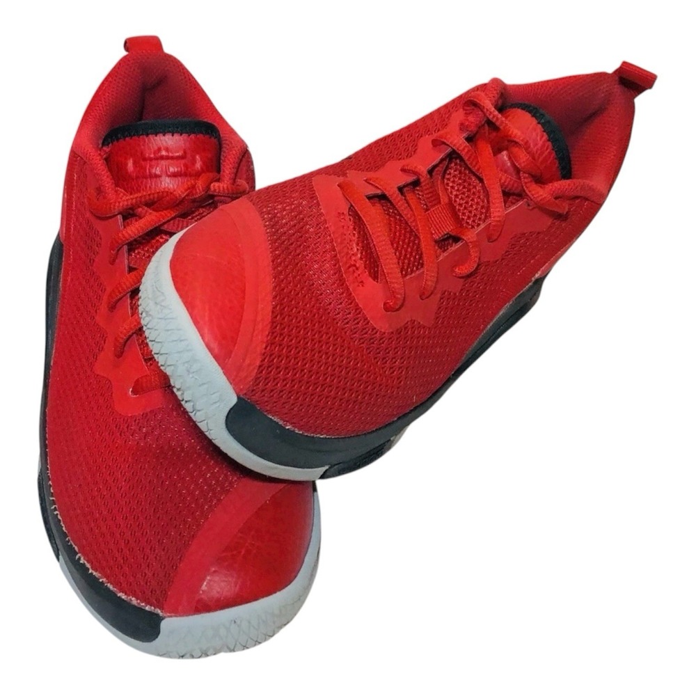 NIKE LEBRON WITNESS II Basketball Shoes Youth 6Y Red Black #922887-600 Athletic